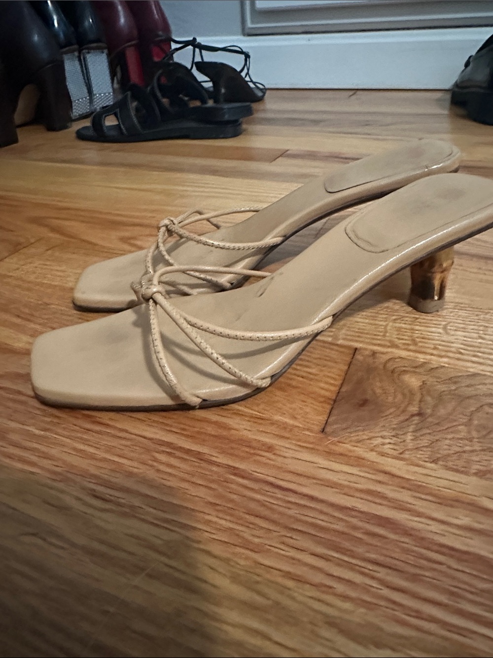 Vintage Gucci x Tom Ford 2000s bamboo sandal size 6